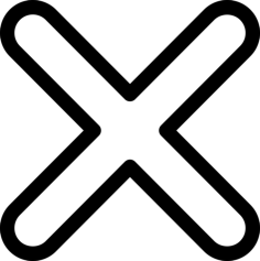 Cross Mark Stencil Svg Design File, Free Vectors File